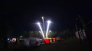 Пушкинские горы Фейерверк 16 июля