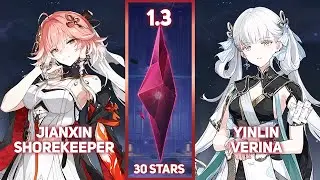 [Wuthering Waves - Tower of Adversity 1.3] 30 Stars - Changli Team x Jinhsi Team