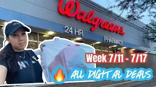 🔥 Walgreens couponing this week! All digital coupon deal/haul