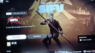SIFU Game Not Downloading - PSN Glitch WTF
