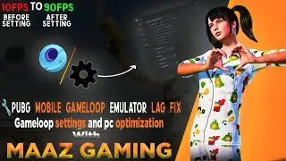 🔧PUBG MOBILE LAG FIX | FPS DROPS | 3.4 UPDATE LAG FIX | ULTIMATE SETTINGS FOR GAMELOOP PUBG