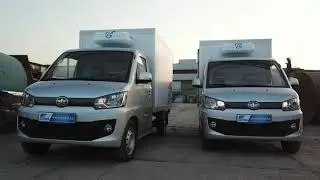 Refrigerators FAW 1027 with plastic body.