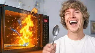 Microwaving Metal Until It Explodes!