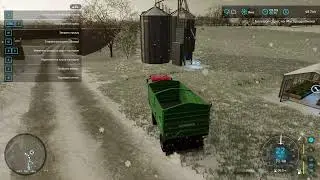 Голодные курицы не дают покоя даже зимой: Farming Simulator 22