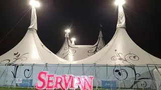 🎪🤹‍♂️llevamos a la pequeña al 😊#circo #servian