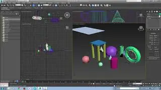 3ds Max   урок 2Настройки взаимодействия с объектами, смена цвета