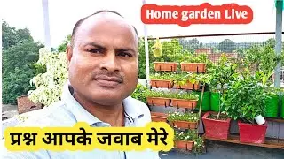 Home Garden is live question answer video