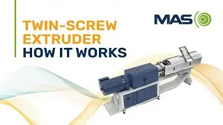 How the MAS twin-screw extruder works