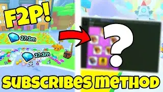 i used a *SUBSCRIBERS* OVERPOWERD F2P! ITEM METHOD (pet simulator 99)
