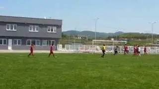 Goli i Bardh Ukes ne ndeshjen Hysi 3-0 Kurda