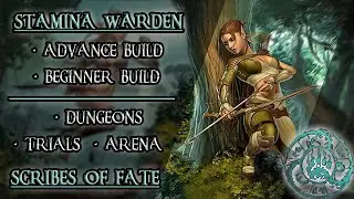 ESO One Bar Warden Build: Stamden PVE Build: Scribes of Fate (The Hunter)