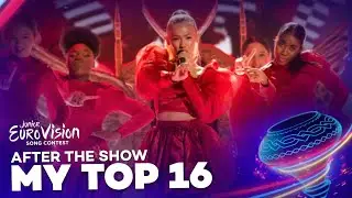 Junior Eurovision 2022 | My Top 16 (After the Show)