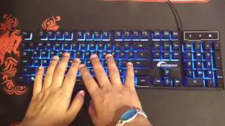 Moobom DB-A8 Budget Gaming Keyboard only 22$ | Review |