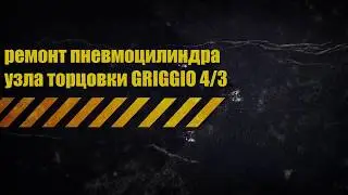 ремонт пневмоцилиндра блока торцовки GRIGGIO 4,3