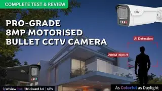 AI CCTV Camera with Auto Zoom & Tracking 🔥 Best Security Camera
