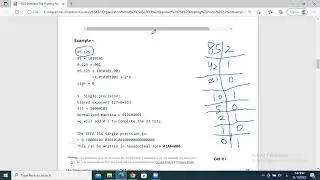 IEEE standard 754 floating point representation