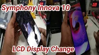 symphony innova 10 display change