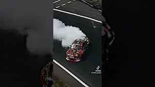 машина загорелась в #дрифте#!!!!!