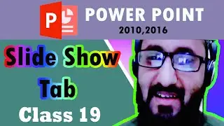 #GFX Computers | Slide show tab | in PowerPoint beginner series-Class 19 | Urdu/Hindi