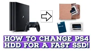 HOW TO SWITCH THE OLD HDD ON PS4 FOR 2TB SSD + SOFTWARE INSTALLATION