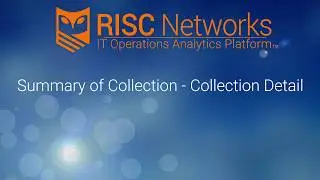 Summary of Collection - Collection Details