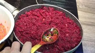 Икра свекольная из детства