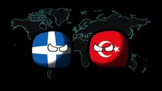 Альтернативное прошлое Европы с 1921 года #1: Греко - Турецкая война | COUNTRYBALLS