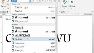 MS Word: Home Ribbon | Introduction to Computing | CS101_Topic189