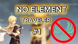 Playing Genshin Impact as an NPC (No Element Traveler!!)