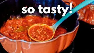 My Delicious Meat Sauce | So Tasty Ragu!