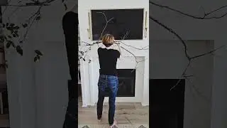 Fall mantel decorating. #falldecor #fallmantel #floraldesign #fall @youtubecreators #YouTubeHighFive