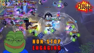 HOW TO SECOND ENGAGE | Small Scale & Mid Scale PVP | Albion Online