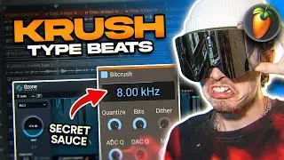 How to Make KRUSH Type Beats in FL Studio // shonci, $werve, DJ FKU, etc.