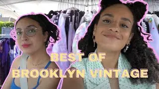 COME VINTAGE SHOPPING WITH US | checking out Brooklyn's finest