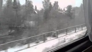 А у нас снег))