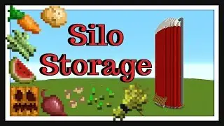 Minecraft Tutorial : New Silo Storage System (2018)