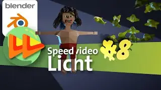 Blender Speed video #8 🚀 - Licht