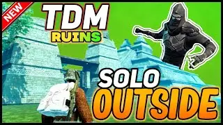 SOLO TDM RUINS OUTSIDE GLITCH | Tdm Ruins Outside In solo pubg lite | Tdm ruins Glitch pubg lite