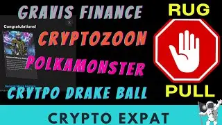 Shady Dev's Rug Pull On PCS, Gravis Finance, CryptoZoon, DBALL, Polkmonster and  NFT  Updates!