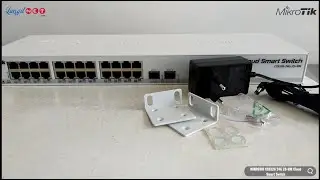 MIKROTIK CSS326 24G 2S+RM Cloud Smart Switch - (92239)