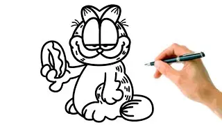 How to Draw Garfield (Step by Step)