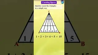 Quickly Count the Triangles in a Simple Way 