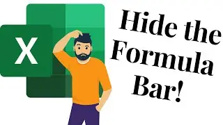 How to hide the formula bar in Microsoft Excel? - Easy Excel - Make Excel work for you!