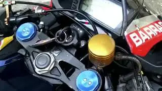 Sp full race unit on cbr1000rr