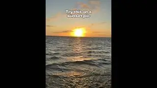 I love this sunset transition