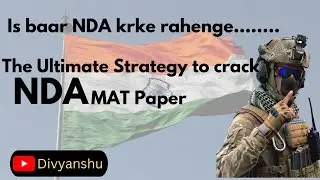 NDA 1 2023 MATHS STRATEGY||SAFE SCORE IN NDA||IMPORTANT BOOKS ||