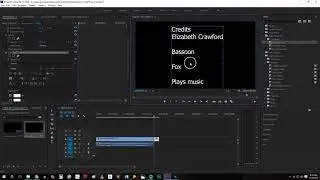 Adobe Premier Pro (2021 or earlier): Rolling Credits