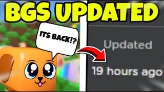 BUBBLE GUM SIMULATOR UPDATED... (Will It come back?)