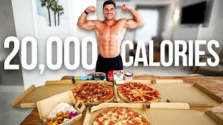 20,000 CALORIE CHALLENGE | EPIC Cheat Day | 2025 Edition