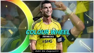 ✨Level Up Your Edits:Colour Wheel Trend Tutorial On Capcut!!